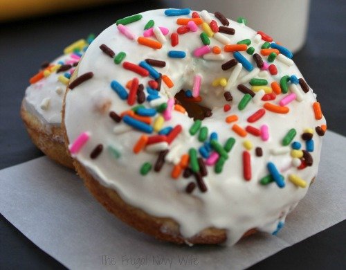 Baked Donuts Recipe - Baked Funfetti Donuts