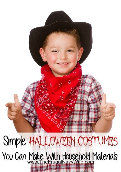 Simple Costumes You Can Make With Household Materials