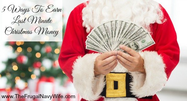 5 Ways To Earn Last Minute Christmas Money