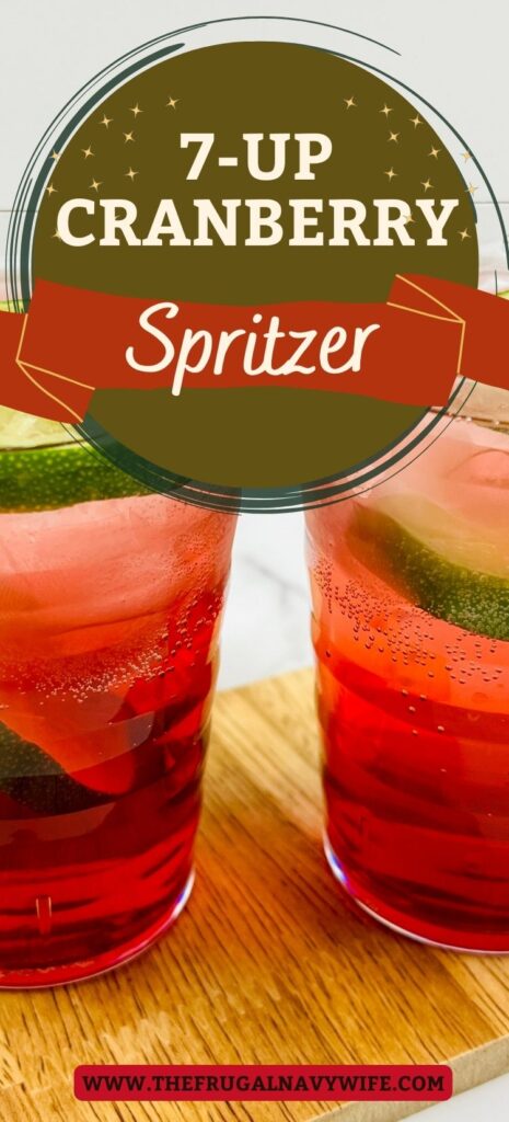 This delightful and refreshing cranberry spritzer is a perfect drink for any occasion, from casual gatherings to festive celebrations. #cranberry #spritzer #holiday #drink #frugalnavywife #christmas #easyrecipes | Cranberry Spritzer | Easy Drink Recipes | Holiday | Christmas | Drink |