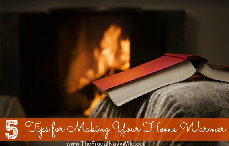5 Tips for Making Your Home Warmer