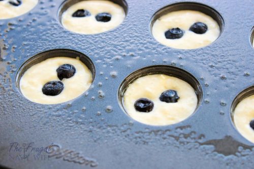 Easy Blueberry Pancake Bites