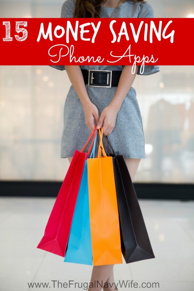 15 Money Saving Phone Apps - The Frugal Navy Wife
