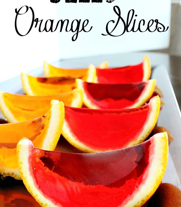 Jello Orange Slices