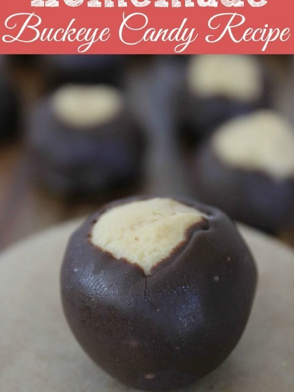 Homemade Candy Buckeyes Recipe