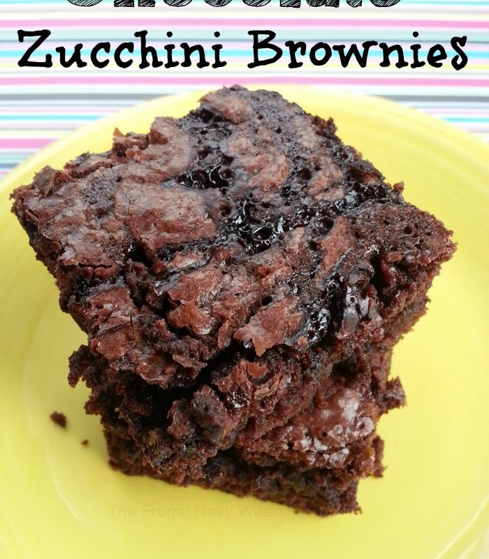 Chocolate Zucchini Brownies