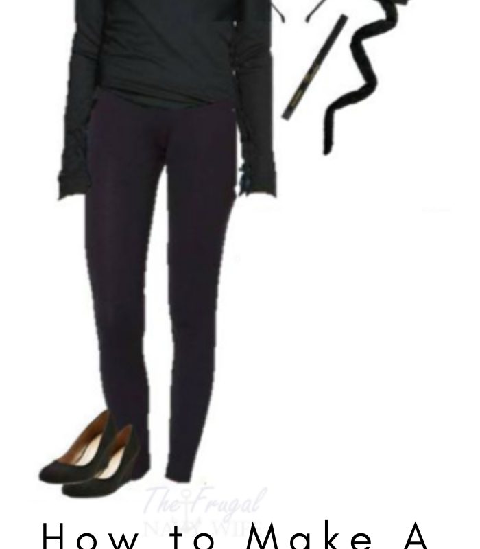Womens Black Cat Halloween Costume – Using Everyday Clothes