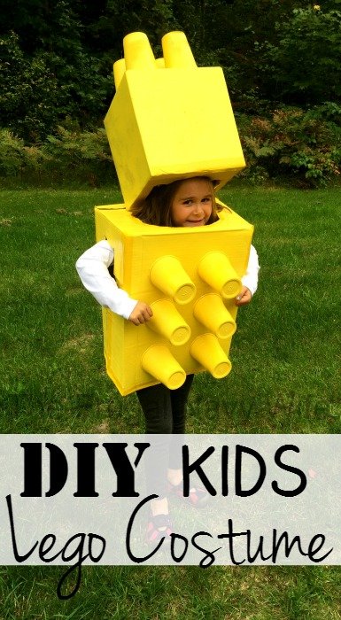 DIY Kids Lego Costume