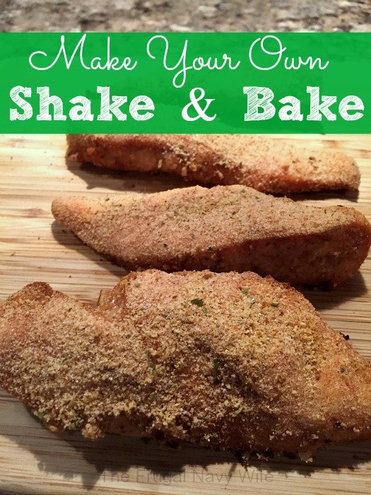 DIY Chicken Shake and Bake
