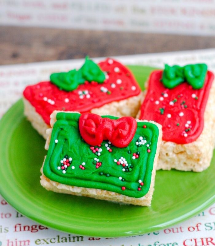 Rice Krispie Treats Christmas Presents