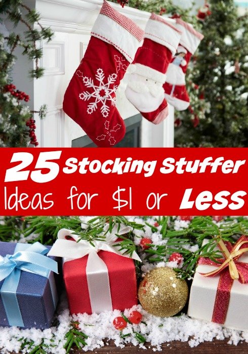 25 Stocking Stuffer Ideas for $1 or Less
