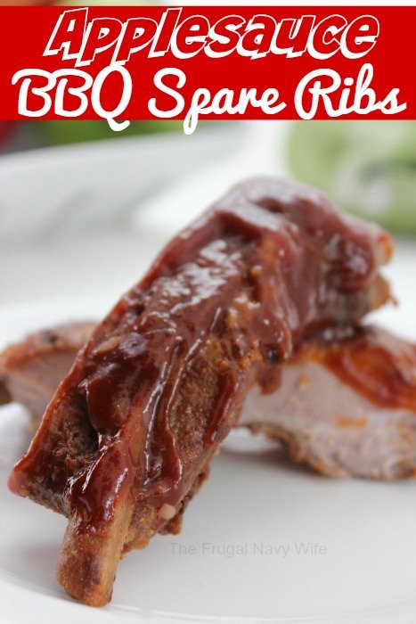 Applesauce BBQ Ribs