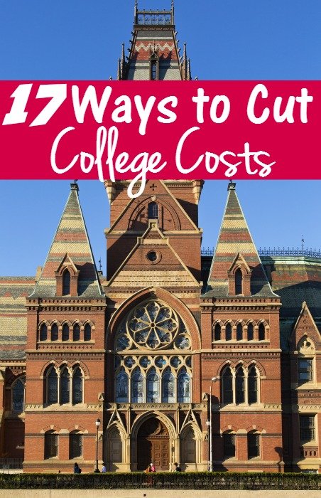 17 Ways to Cut College Costs