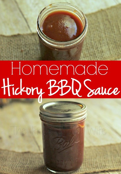 Homemade Hickory BBQ Sauce