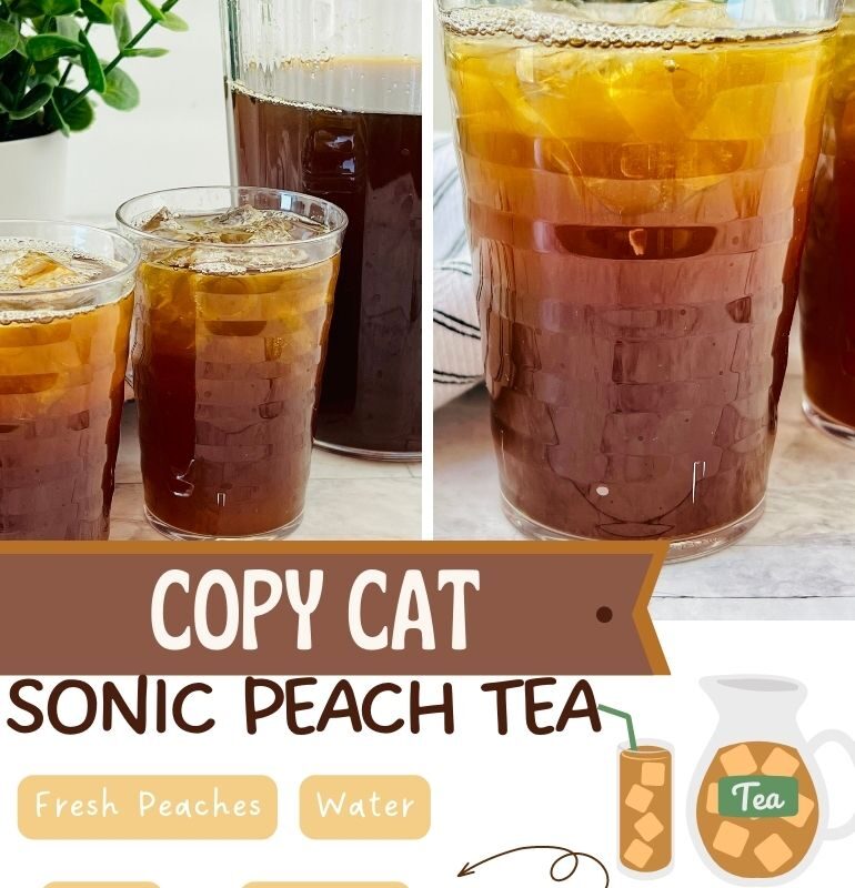 Copy Cat Sonic Peach Tea