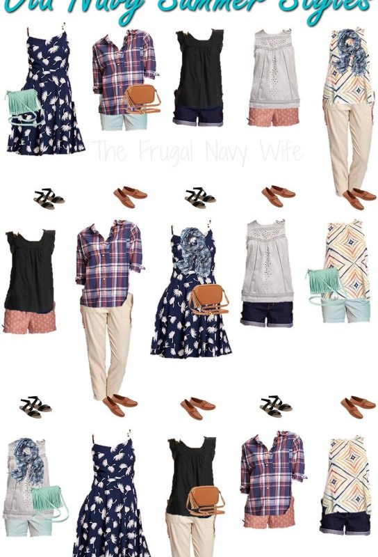 Mix & Match Old Navy Clothes for Summer