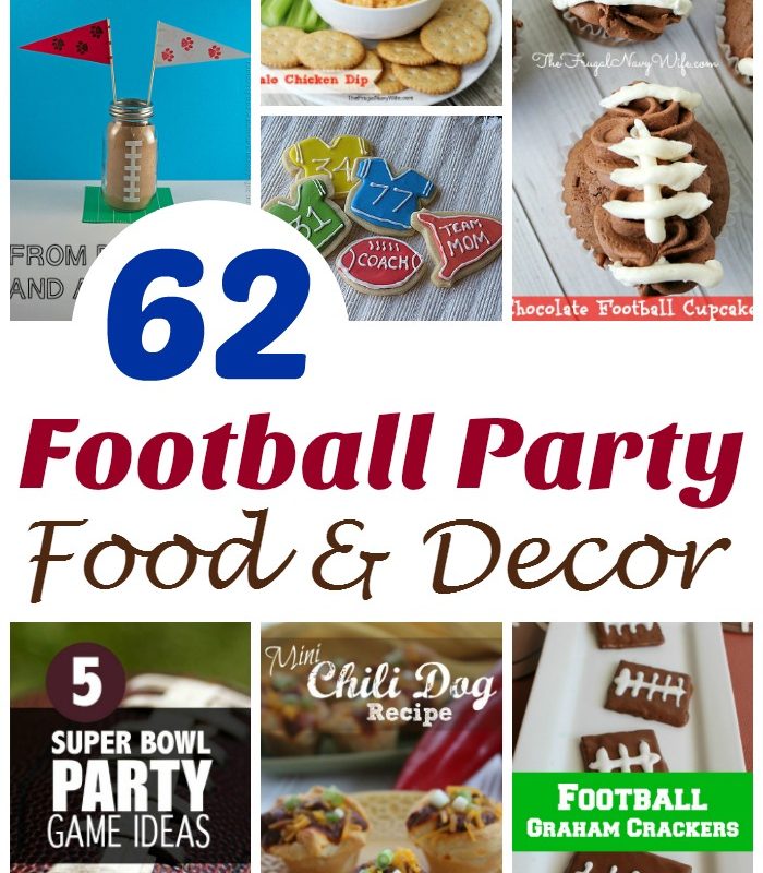 Football Party Ideas – 62 of the Best Football Food & Decor