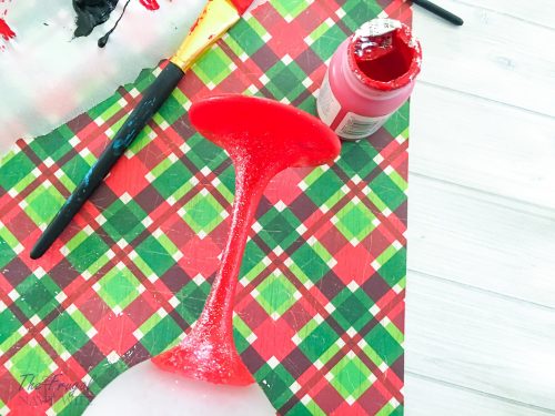Easy DIY Snowman Wine Glass Candle Holder Paint