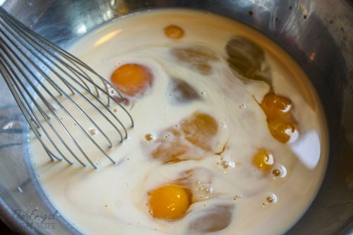 Easy Overnight Blueberry French Toast Casserole Recipe Egg Mixture