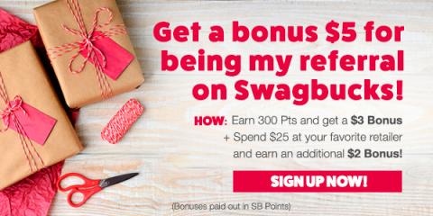 Get $5 When You Sign Up For Swagbucks