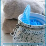 Save money on your laundry bill each month by making these easy homemade dryer sheets. Never spend money on them again and they are reusable. #thefrugalnavywife #dryersheets #frugalliving #homemade #savemoney #frugaldiy | Frugal Living Tips | Reusable Dryer Sheets | How to make Dryer Sheets | Frugal DIY | Saving Money | Homemade Dryer Sheets