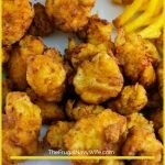 If your family loves Chick Fil A as much as mine you are probably looking for this Copycat Chick Fil A Chicken Nuggets Recipe. You can't tell it's a copycat! #thefrugalnavywife #copycatrecipe #chickfila #nuggets #chickfilarecipe #easyrecipe | Easy Weeknight Meal | Easy Recipe | Yummy Recipes | Copycat Recipe | Chick Fil A Recipe | Lunch Recipe | Chick Fil A Nuggets Recipe
