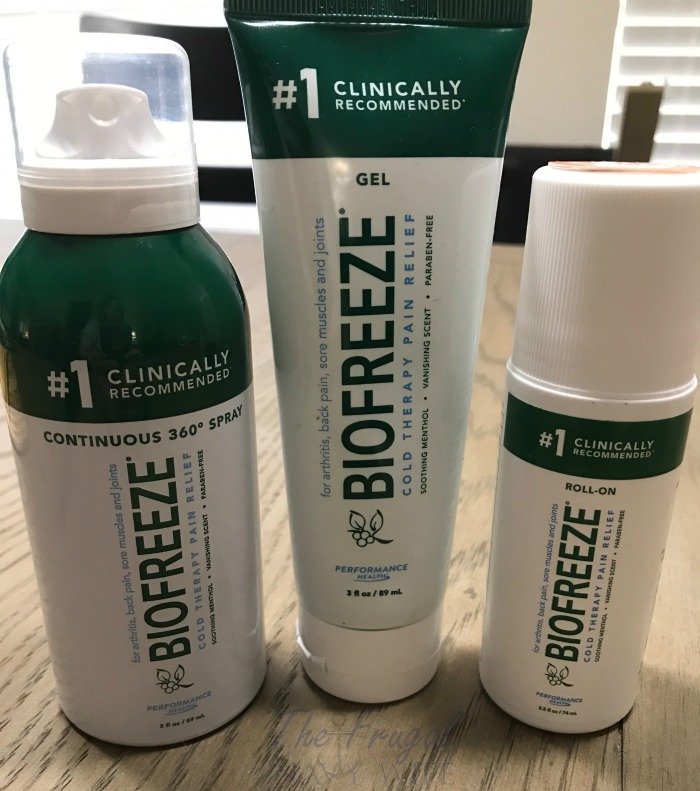 How Biofreeze Helps Provide Pain Relief so I Can Live the Life I Want