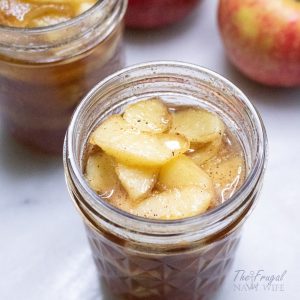 We LOVE this Apple Pie Jam Recipe. This recipe for Apple Pie Jam includes how to preserve it so it doesn't go bad before you use it all. #applepie #jam #canning #frugalnavywife | Canning Recipes | Apple Pie Jam Recipe | Jam Recipes | Apple Recipes | How to Can Jam