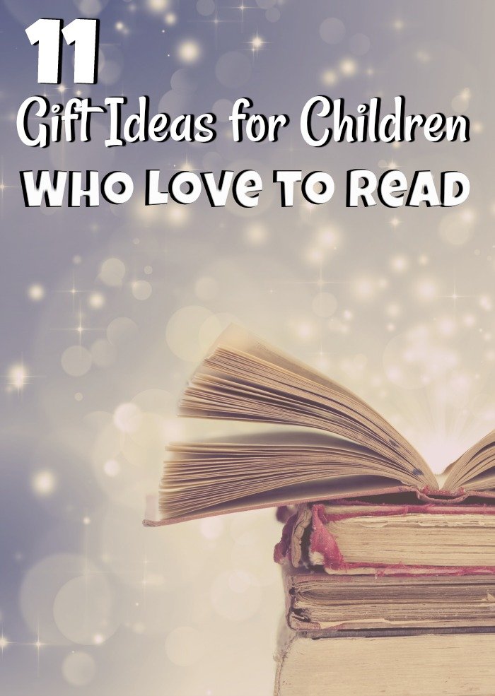 Holiday shopping can be hard so that is why holiday gift guides are so popular. This gift guide has 11 Christmas Gifts for Children Who Love to Read.
