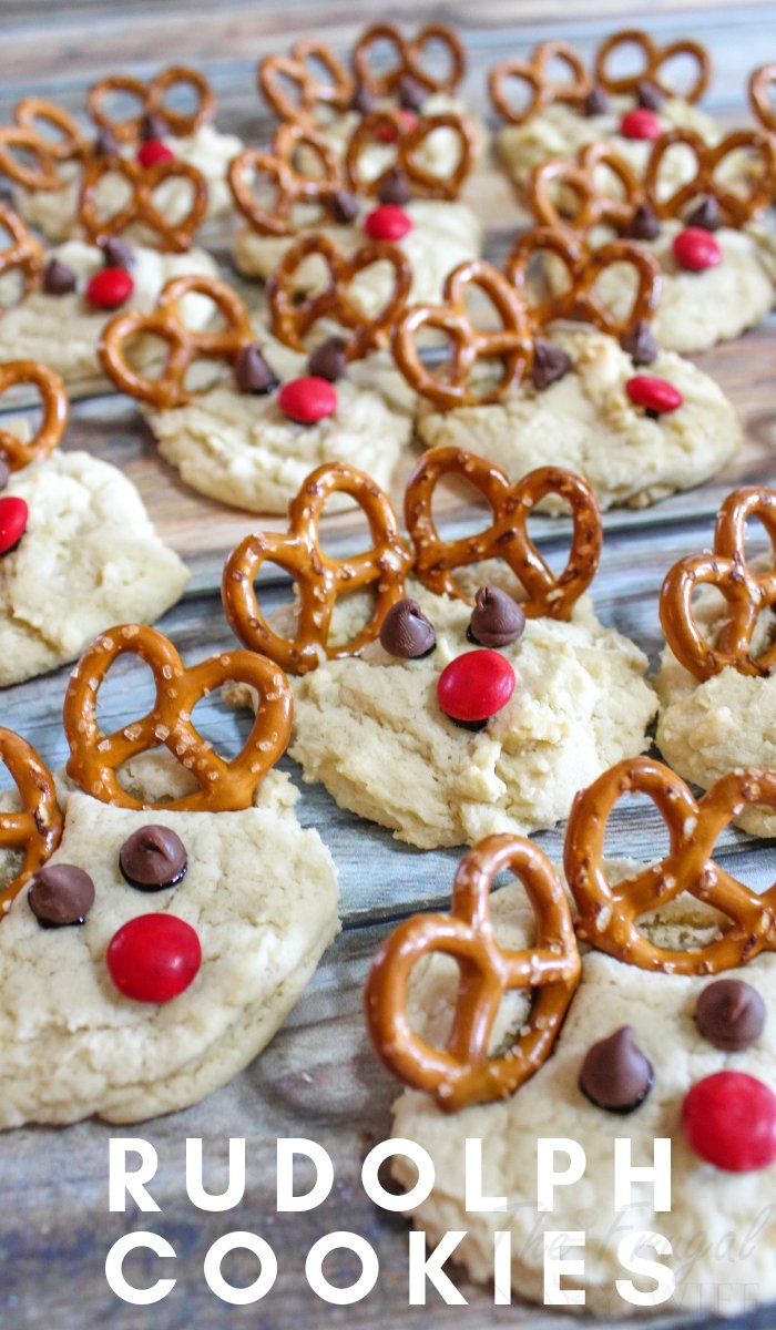 Rudolph Cookies - Perfect Easy Christmas Cookies
