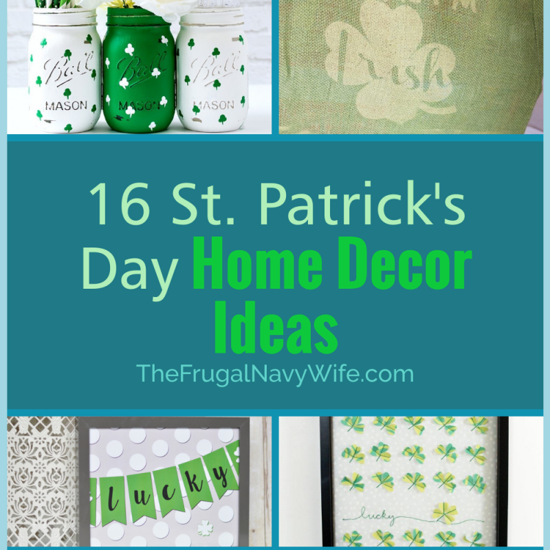 16 Easy and Fun St Patrick’s Day Crafts and Decor Ideas