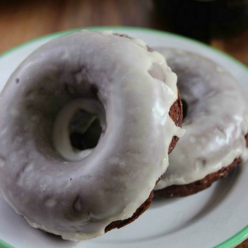 Guinness Chocolate Baked Donut Recipe with Baileys Glaze