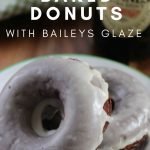 The perfect breakfast for St. Patrick's Day. Make a batch of these Guinness Chocolate Baked Donut Recipe with Baileys Glaze to start your day off right. #thefrugalnavywife #donuts #stpatricksday #breakfastidea #guinness | Donuts Recipe | Breakfast Recipe | St. Patrick's Day Recipe | Recipes with Guinness |