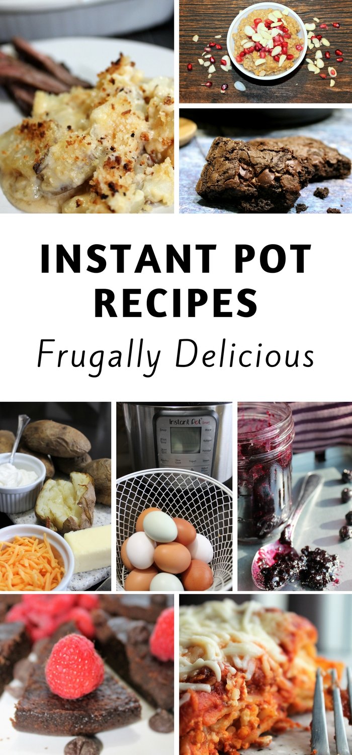 Instant Pot Recipes- Family Friendly | The Frugal Navy Wife