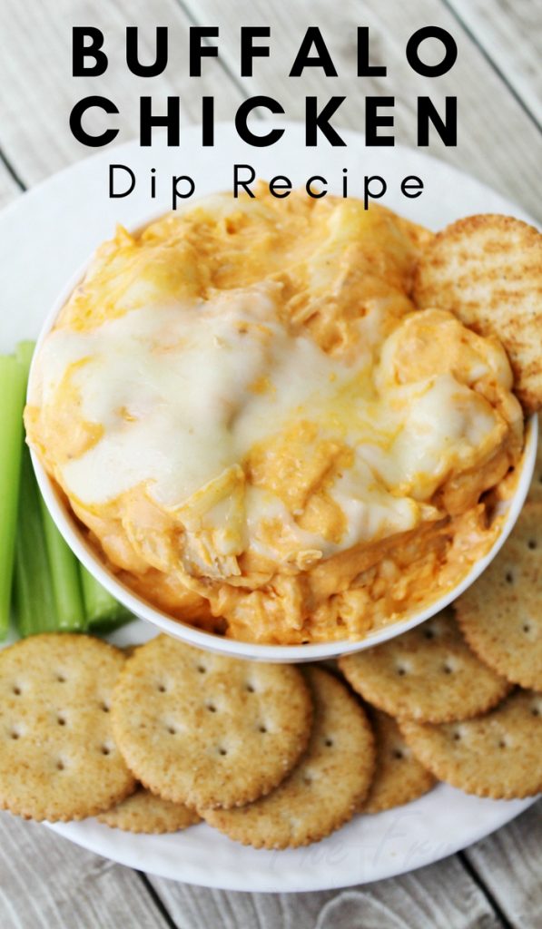 Easy Buffalo Chicken Dip Recipe - The Frugal Navy Wife