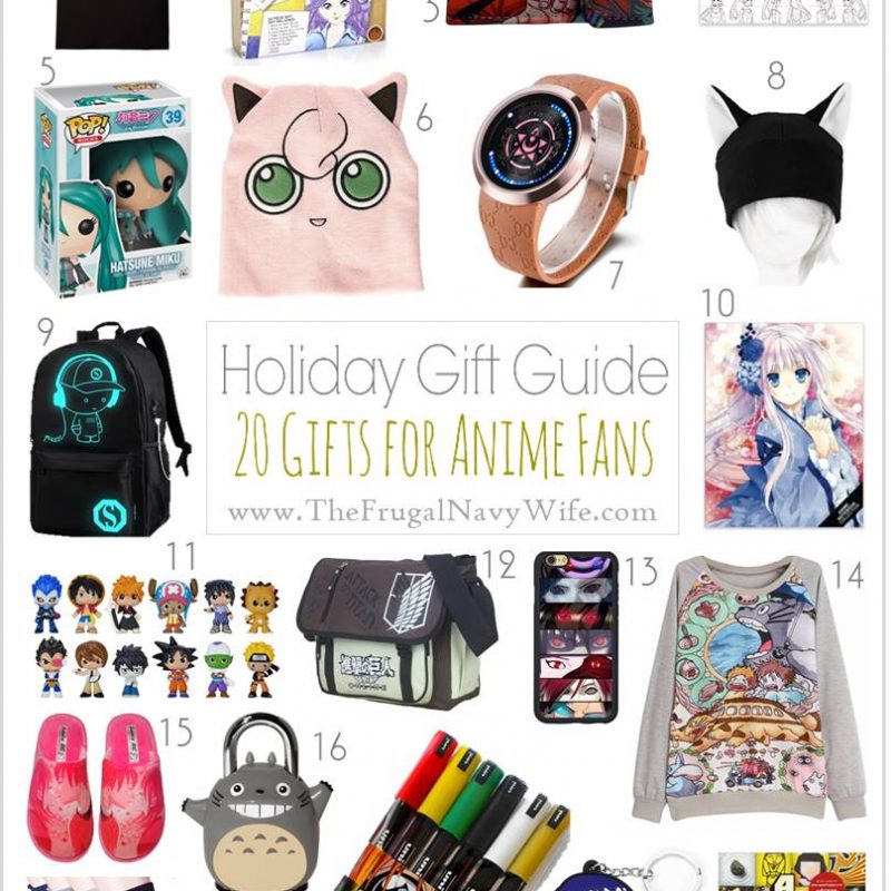 HOLIDAY GIFT GUIDE – Gifts for Anime Fans