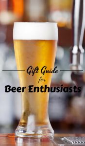 Beer lovers love to make beer. Most that make their own beer will continue to do it as a hobby and these beer enthusiast gifts cater to that crowd. #beer #giftguide #thefrugalnavywife | Making Beer | Gift Guide | Beer Enthusiasts