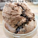 The best way to cool off in the summer is with ice cream. You can't go wrong with this chocolate No-Churn Ice Cream recipe! So Simple! #frugalnavywife #chocolate #nochurnicecream #icecream #easyrecipe #dessert #summer | Summer Desserts | No-Churn Ice Cream Recipes | Ice Cream Recipes | Make Your Own Ice Cream | Chocolate Recipes | Dessert Recipes | Easy Ice Cream Recipes