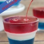 These Jello Firecrackers Recipe can be for kids or you can make an adult-only version too! Simple and quick to put together and great for gatherings. #frugalnavywife #patriotic #redwhitebluefoods #jello #dessert #easyrecipe | Dessert Recipe | Jello Recipe | Shooters Recipe | Patriotic Recipes | Red White Blue Foods | Easy Recipe |