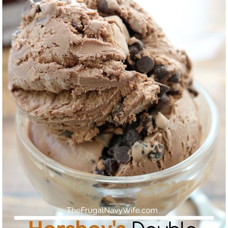 Hershey’s Double Chocolate No-Churn Ice Cream Recipe