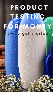 You never know how a product will fit your needs, but many panels will not only have you test their products but will pay you to do so. Here is how to get started Product Testing for Money. #makemoneyfromhome #workfromhome #makemoneyonline #thefrugalnavywife | Work From Home | Make Money Online | Side Hustles