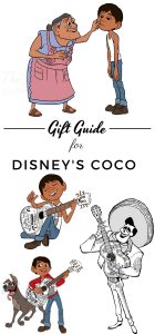 Transcend into the magic of life with your little one and COCO. Find amazing Disney Coco gift ideas here for any occasion. #disney #coco #giftguide #frugalnavywife | Holiday Gift Guide | Disney Coco | Gift Ideas |