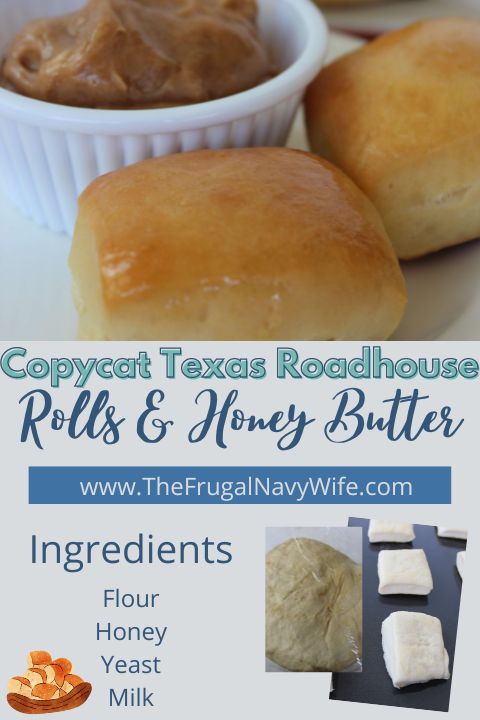 Copycat Texas Roadhouse Rolls Recipe & Honey Butter
