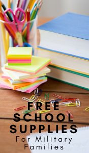 Are you a military family trying to get a little help for back to school or even free school supplies? Here are a few back to school help resources for you. #backtoschool #schoolsupplies #military #frugalnavywife | Free School Supplies | Back To School | Military Resources