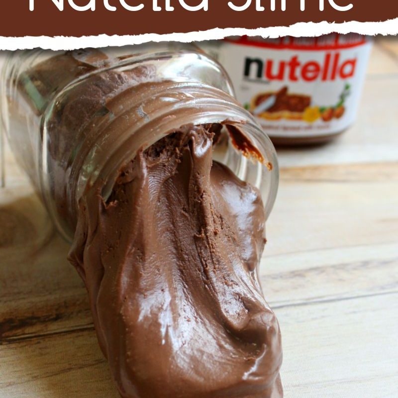 How to Make Nutella Slime – 2 Simple Edible Ingredients