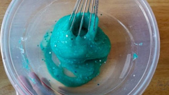Magical and Relaxing Mermaid Slime Recipe - The Frugal Navy Wife
