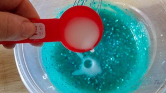 The BEST Mermaid Slime That's Sparkly and Stretchy