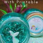 The Best Mermaid Slime Recipe you will find. The Mermaid lover in your life will love making this mermaid slime to play with. #mermaid #slimerecipe #mermaidslime #kids #frugalnavywife | Slime Recipes | Mermaid Slime | How to make slime | Kids Activity