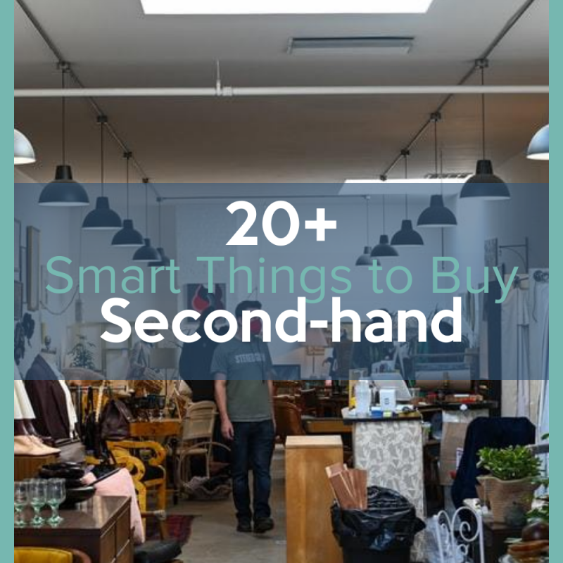 Smart Things to Buy Second-hand