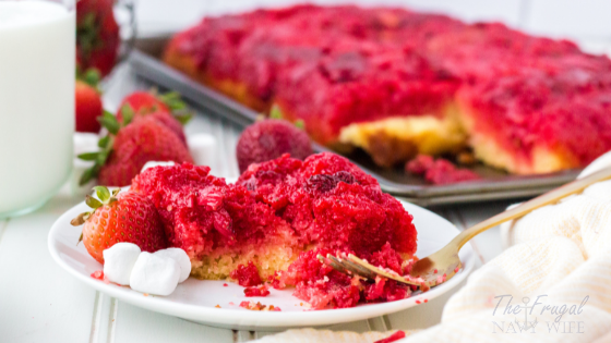 Upside Down Strawberry Shortcake Recipe